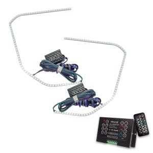 GMC Yukon Headlight Halo Kit - ORACLE Lighting - ColorSHIFT 2.0 Controller - ColorSHIFT - `15-`20